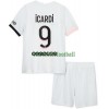 Maillot de Supporter Paris Saint-Germain Mauro Icardi 9 Extérieur 2021-22 Pour Enfant